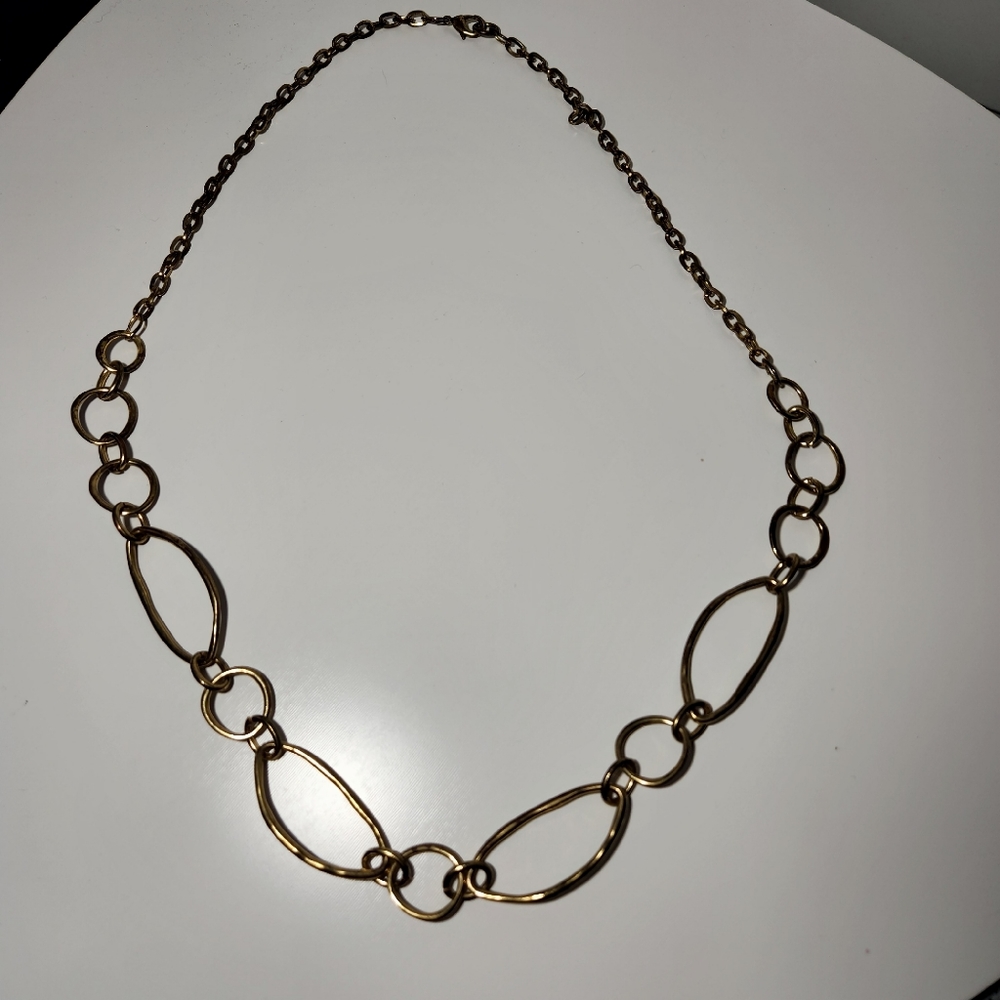 Premier Designs Goldtone Indulgence Necklace w/ Lobster Claw Clasp